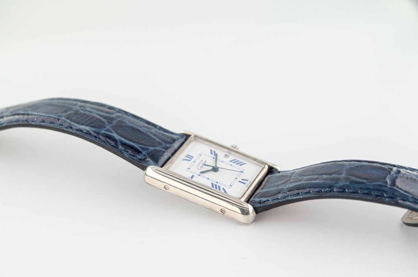 Cartier Tank Must 2414 'Blue Roman'